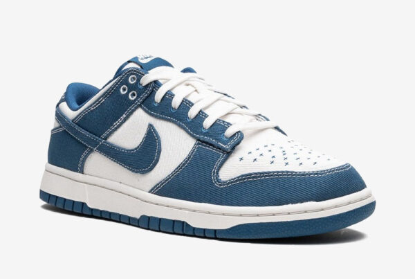 Nike Dunk Low - Shashiko Industrial Blue - Image 2