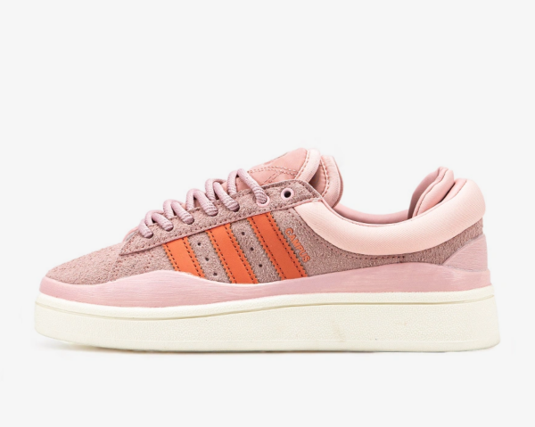 Adidas x Bad Bunny Campus  "Pink orange" sneakers - Image 3