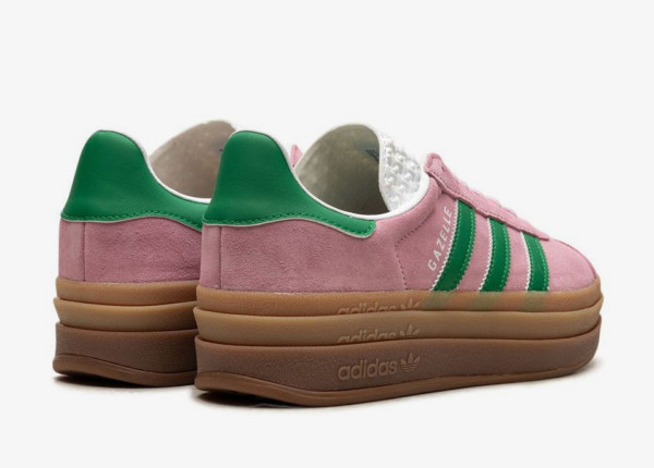 Adidas Gazelle Bold "Pink Green" sneakers - Image 6