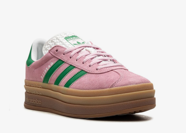Adidas Gazelle Bold "Pink Green" sneakers - Image 2