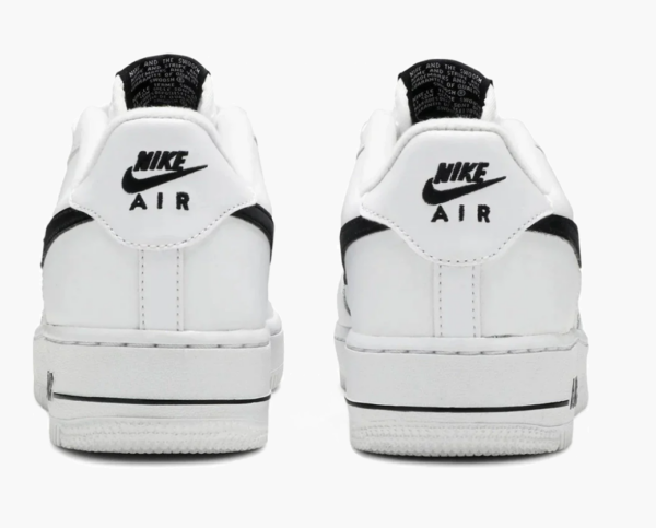 Air Force 1 GS White Black - Image 3