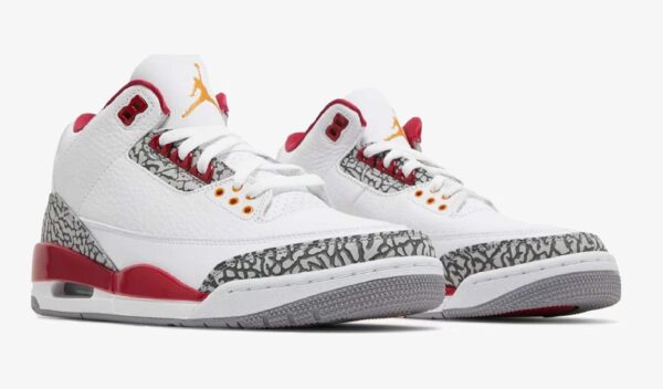 Air Jordan 3 Retro - Cardinal Red - Image 2