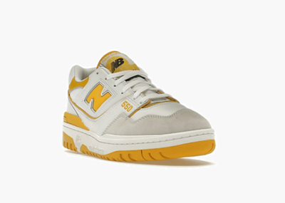 New Balance 550 Sea Salt Varsity Gold