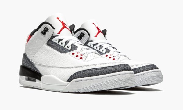 Air Jordan 3 Retro SE DNM Fire Red Denim - Image 2