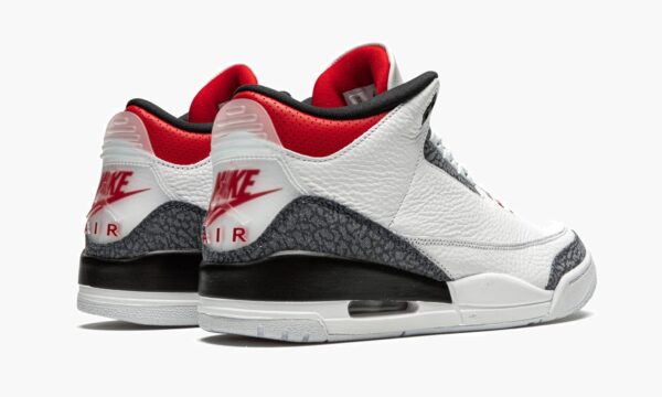 Air Jordan 3 Retro SE DNM Fire Red Denim - Image 3