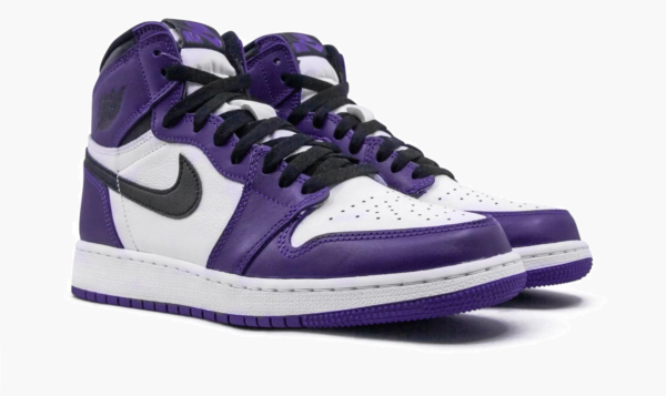 Air Jordan 1 Retro High OG GS Court Purple 2.0 - Image 2