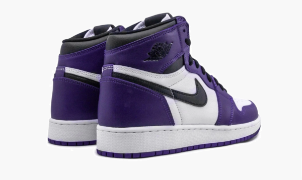 Air Jordan 1 Retro High OG GS Court Purple 2.0 - Image 4