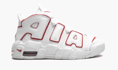 Nike Air More Uptempo White Varsity Red