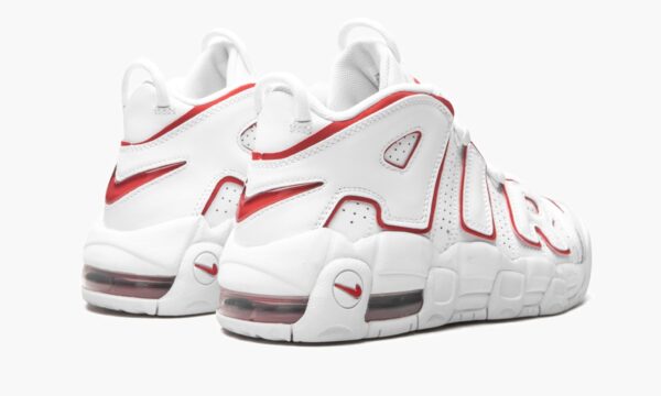 Nike Air More Uptempo White Varsity Red - Image 3