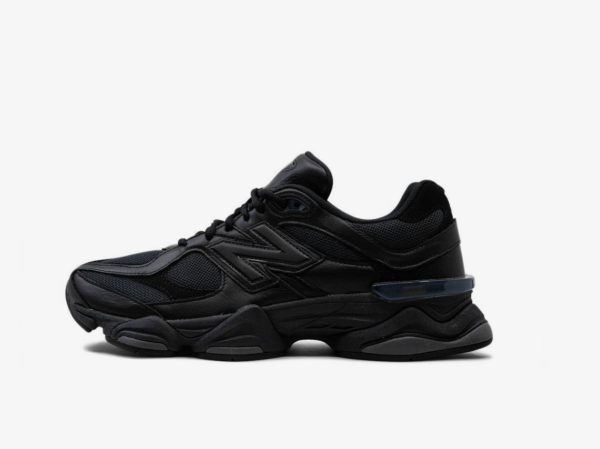 New Balance 9060 - Triple Black - Image 4